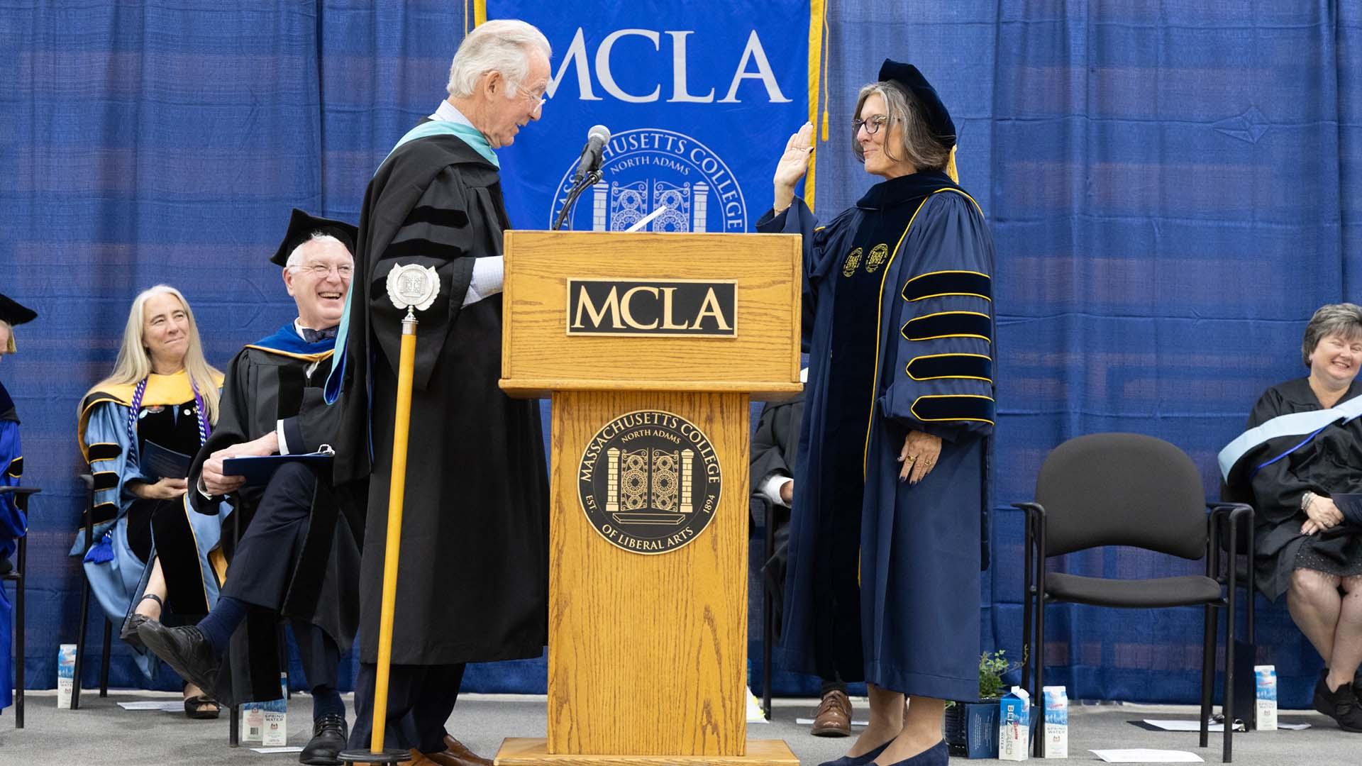 MCLA inuaguration