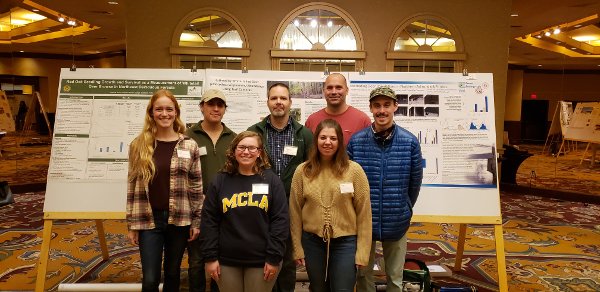 Students at the Northeast Natural History Conference