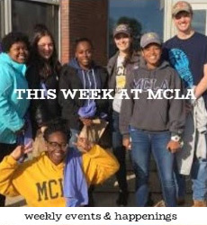 this week at mcla - weekly events & happenings