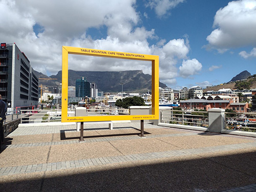 Table Mountain as seen from the V&A waterfront