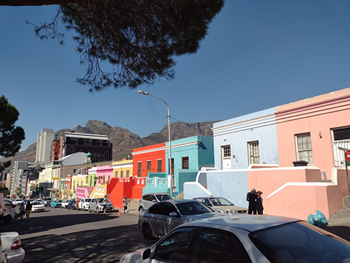 Colorful houses in Bo-Kaap