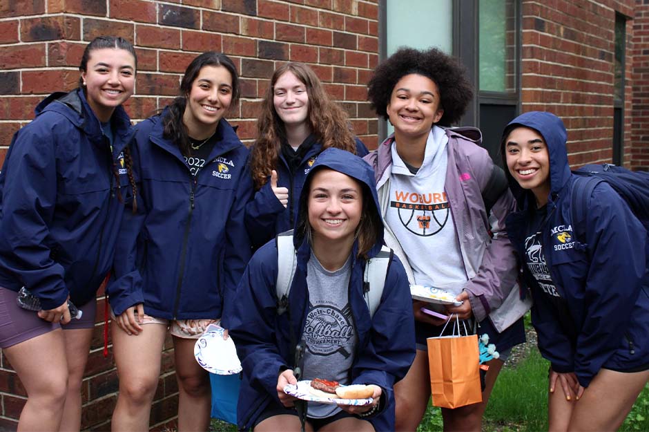 MCLA Students at a Program MCLA Students at a Program