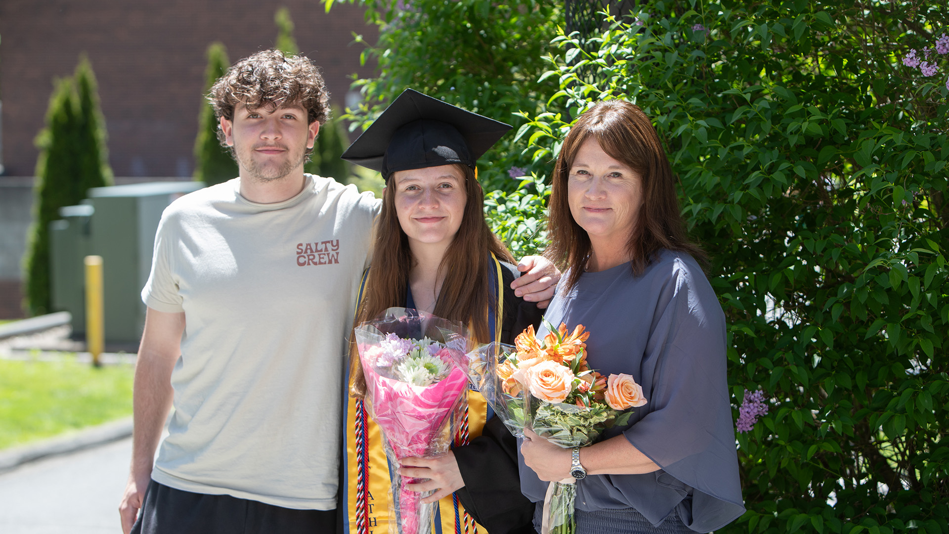 MCLA commencement family