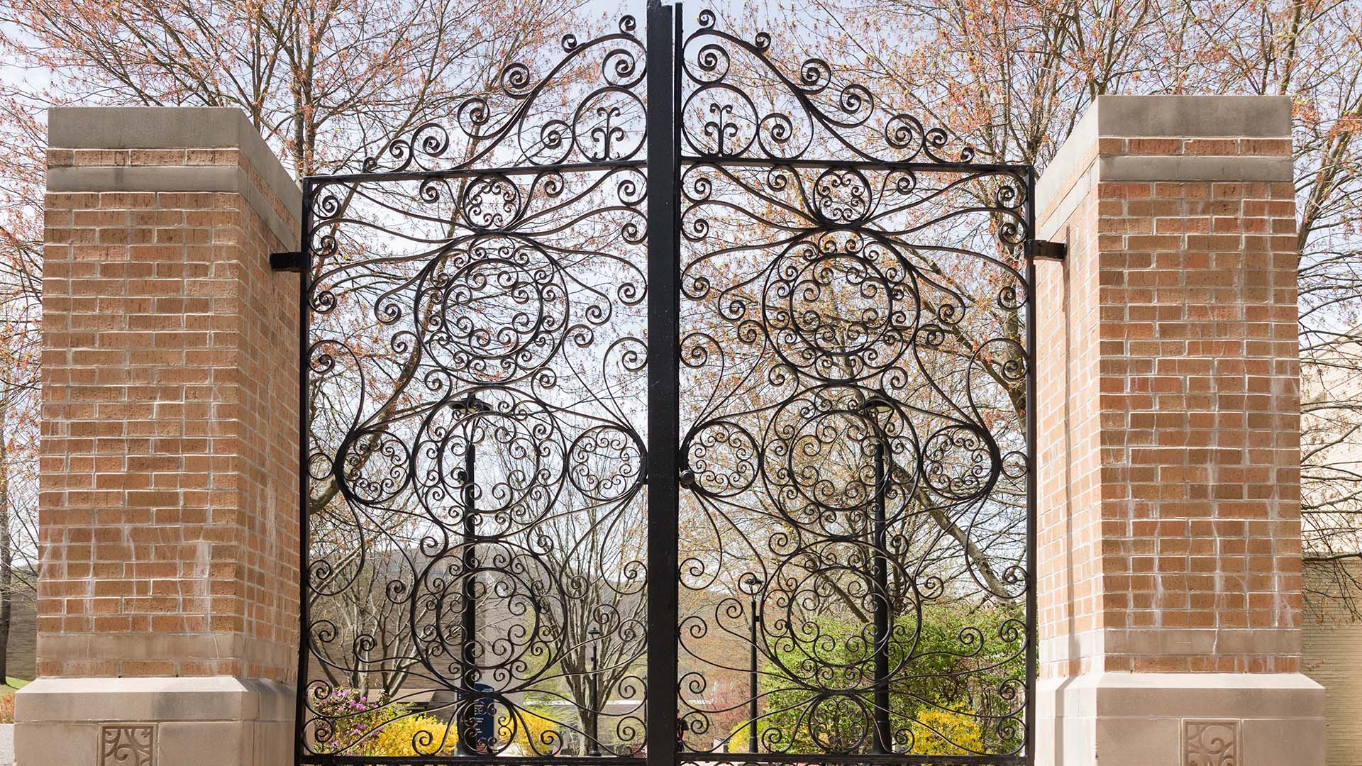 MCLA campus gates