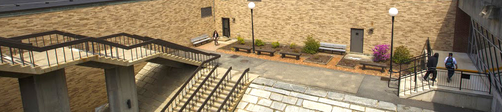 Stairs on campus