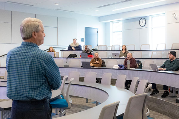 MCLA campus classroom
