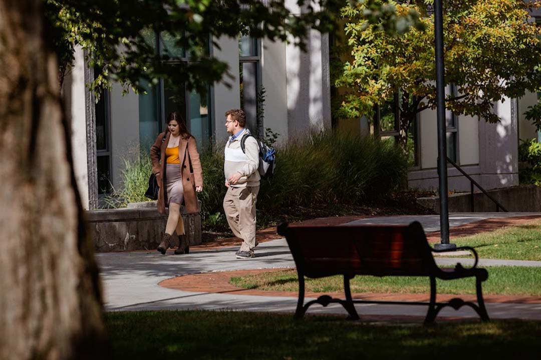 MCLA graduate students on campus